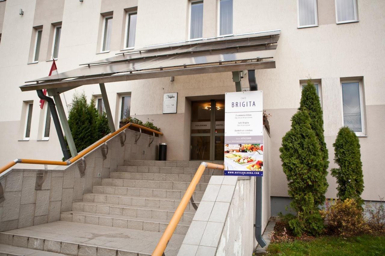 Kolonna Hotel Brigita Riga Exterior photo